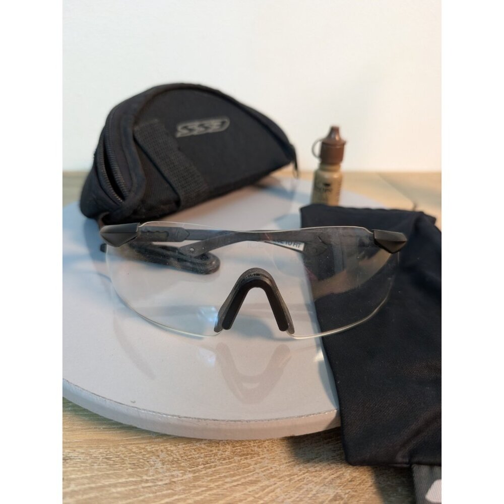 ESS High Adrenaline Eye Pro ICE Clear Lenses, Case Drops Eye shield